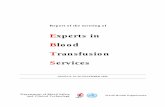 Experts in Blood Transfusion Services - WHOapps.who.int/medicinedocs/documents/s15375e/s15375e.pdf · Experts in Blood Transfusion Services GENEVA, ... list of participants, ... Paris