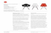 Eames Molded Fiberglass Chairs - Storage · PDF fileEnvironmental Product Summary Eames ® Molded Fiberglass Chairs Design Story: Classic Seating with Comfortable Contours Charles