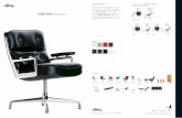 Lobby Chair Eames Collection - · PDF fileLobby Chair Eames Collection Lobby Chair ES 104 ES 105 ES 108 690 27¼” 20 5 8” 49 0 19 ¼” 383 15” 41 glides, available for both