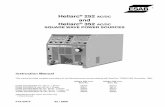 Heliarc 252 ac and Heliarc 352 ac SQUARE WAVE POWER SOURCES - f15-999... · SQUARE WAVE POWER SOURCES ... of operation and safe practices for arc welding and cutting equipment ...