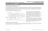 PARALLEL COMPRESSORS Installation & Service Manual ... · PDF fileInstallation & Service Manual PARALLEL COMPRESSORS & ENVIROGUARD June, 2007 Carlyle Compound Cooling /22-1 SE C T