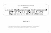Load Balancing Advanced (VPC Type Open NW) …info_e.cloudn-service.com/wp-content/uploads/documents/manual/... · Load Balancing Advanced (VPC Type Open NW) Operation Guidelines
