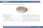 Cree XLamp LED Operating Capacity Application XLamp® LED Operating Capacity ... DEsIgn apprOaCh/ObjECtIvEs In the “LeD Luminaire Design Guide”Cree ... product and company names