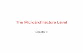 The Microarchitecture Level - University of Macedonia – Contains address of potential next microinstruction. JAM – Determines how te next microinstruction selected. ALU – ALU