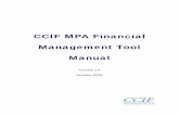 CCIF MPA Financial Mgmt Tool Manual - Conservation and …cciforum.org/pdfs/CCIF MPA Financial Mgmt Tool Manu… ·  · 2009-07-03CCIF MPA Financial Management Tool Manual October