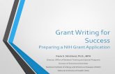 Grant Writing for Success - Consortium of Universities for ... Webinar_NIH_Grant... · Grant Writing for Success ... from LMICs with advanced training in the management of NIH grants