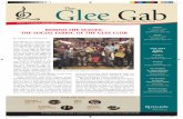 Glee The Gabgleeclub.rutgers.edu/~rugc/glee-gabs/Glee Gabs/2015 Spring Glee Gab...By: JUSTIN LUCKENBAUGH Throughout its 142-year exis-tence the Rutgers University Glee Club has played