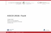 ASCO 2016: Fazit - cio-koeln-bonn.de · PDF fileASCO 2016: Fazit Jürgen Wolf ... Prostata-Ca. DDR ... #5010 > Ein Durchbruch der Präzisionsmedizin wie beim NSCL steht v.a. für die