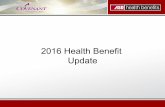2016 Health Benefit Update - s3. · PDF fileStatistics from Kaiser/HRET Survey of Employee-Sponsored Health Benefits, ... Covenants’ HSA vs. HMO Comparison . ... Employee pays $150