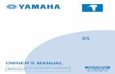 U.S.A.Edition - Yamaha Motor · PDF fileof these simple instructions will help you ob-tain maximum enjoyment from your new ... Table of contents Safety information ... U.S.A.Edition