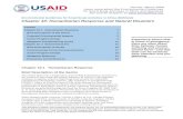 Chapter 1 - USAID: Africa Bureau: Office of Sustainable ... · Web viewChapter 10: Humanitarian Response and Natural Disasters Content Chapter 10.1 Humanitarian Response 1 Brief Description