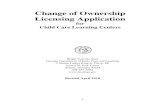Change of Ownership Licensing Applicationdecal.ga.gov/documents/attachments/ChangeOwnership...1 Change of Ownership Licensing Application Title Introduction Steps for Successful Application