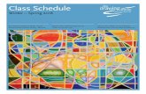 Class Schedule - The Drawing Studio · PDF fileClass Schedule Winter ... to enrolling at our studio, ... Drawing Fundamentals or you’re already deep in your creative practice,
