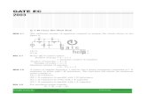 GATE EC -   · PDF fileGATE EC 2003 Brought to you by ... Configuration Input resistance CB : Common Base LO : Low CC : Common Collector MO : ... CE CE CC CB A i High High Unity A