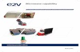 25715 Microwave Capabilities rebrand v1 - e2v-us.com · PDF Integrated microwave assemblies For optimum RF system performance, e2v integrate matched combinations of microwave modules