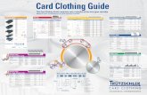 Card Clothing Guide - lpbatson.com for low production cotton ring carded ... Card Clothing Guide This Card Clothing Guide comprises only a selection of the wire types available.