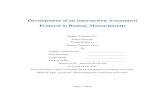 Development of an Intersection Assessment Protocol - · PDF file · 2009-05-05Development of an Intersection Assessment ... San Francisco Intersection Improvement Implementation Study