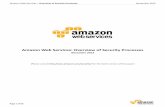 Amazon Web Services: Overview of Security Processes · PDF fileAWS Glacier Security ... Amazon Web Services – Overview of Security ... The AWS infrastructure is designed and managed