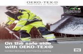 The OEKO-TEX® Buying Guide ... Mojid Mondol, Managing Director Mondol Knit-Tex (left), Jörg Diekmann, Hohenstein Institute (right). Imprint, contact & informations: Foundation OEKO-TEX®