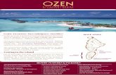 RESORT FEATURES & FACILITIES - Ozen Maadhoo - · PDF fileMALÉ ATOLL MALÉ INTERNATIONAL AIRPORT OZEN BY ATMOSPHERE MAADHOO ISLAND Exotic. Luxurious. Pure Indulgence..Just Bliss! Amidst