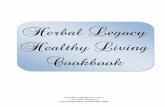 Healthy Living Cookbook - Herbal   Living   Living Cookbook . Herbal Legacy ...   Apple Breakfast Light and ... mash chickpeas with mortar and pestle or in food