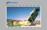 Truck Dumpers - Phelps · PDF filebulk material from trucks. These many years of ... semi-portable, and fully portable units. ... Phelps hydraulic truck dumpers do more than make the