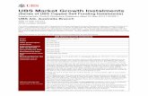 UBS Market Growth Instalments - · PDF fileUBS Market Growth Instalments (Series of UBS Capped ... Offer period opens 23 May 2014 ... Investors using a separate investment loan from