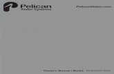 WaterFilter - Owner’s Manual - Pelican Water Systems · PDF filePC600-1000 Rev Q — Pelican PC600/PC1000 Premium Whole House Water Filter © 2018 Enviro Water Solutions, LLC 3060