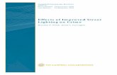 Effects of Improved Street Lighting on Crime sheet Title Effects of Improved Street Lighting on Crime Reviewers Welsh BC, Farrington DP Dates Protocol first published: 26/11/2003 Review