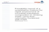 Feasibility-report of a quantitative method for rapid ... report is: PU = Public) Colophon Title Feasibility-report of a quantitative method for rapid assessment of microbial population