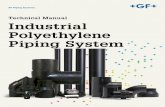 Technical Manual Industrial Polyethylene Piping System · PDF fileModern PE100 grades show a bimodal molecular weight distribution, ... carbon black additive is blended with resins