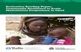 Evaluation Briefing Paper: Community Resilience to Acute ... · PDF fileConcern project evaluation.1 Findings are presented ... Community Resilience to Acute Malnutrition ... findings