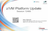 z/VM Platform Update - Confex · PDF filez/VM Platform Update Session 12488 ... Implementation Services ... –Performance monitoring of z/VM and Linux guests
