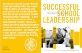 TN Leadership Booklet - Teachers Networkteachersnetwork.org/tnli/recommend/Leadership_Booklet.pdf · LEADERSHIP A View from the Classroom ... who have forward-thinking plans and ideas.