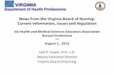 News from the Virginia Board of Nursing: Current Information, Issues and Regulationvahamsea.org/va/imgs/docs/2013/BON_VAHAMSEA_201… ·  · 2013-08-19News from the Virginia Board