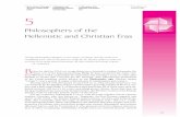 Philosophers of the Hellenistic and Christian Eras1].pdf · Philosophers of the Hellenistic and Christian ... until Philip V of Macedon and Antiochus III ... Chapter 5 • Philosophers