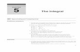 The Integral - Department of Mathematics | Penn Mathdeturck/m103/rogawski/chap5odd.pdf · The Integral 5.1 Approximating and Computing Area Preliminary Questions 1. The interval [2,5]