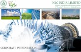 NLC INDIA LIMITED NLC INDIA LIMITED 3 Contents Company Overview & Performance Highlights Financial Performance Industry Opportunities …