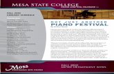 FALL 2010 CONCERT SCHEDULE - piano festival 2010 CONCERT SCHEDULE September ... Conducting the BOTW Symphonic Band is Sara Wynes, ... Libertango by the Argentine tango composer Ástor
