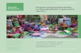 enhancing productivity in Bangladesh’s garment … 1 introduction and overview 2 Mapping productivity change: across sectors, across firms and within firms overview enhancing productivity
