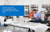 Menu 1 Product Overview and Capability Guide Microsoft ... · Product Overview and Capability Guide Microsoft Dynamics NAV ... opportunities for deployment supporting business processes