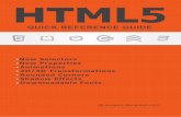 HTML5-quick reference guide - orig09.deviantart.netorig09.deviantart.net/b6c3/f/.../6/b/html5_quick_reference_guide_by... · HTML5 is being developed as the next major revision of