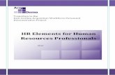 HR Elements for HR Professionals - AcqDemo - HCIacqdemo.hci.mil/docs/HRE_HRP_Participant_Guide.pdfHR Elements for HR Professionals AcqDemo 1 ... The Benefits for Supervisors ... detailed