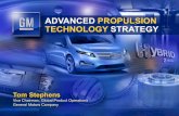 Advanced Propulsion Technology Strategy · 2.4L SIDI L4 Ecotec Engine Replaced 3.4L V6. 30% Fuel Economy Improvement with Powertrain and Vehicle Enablers ... Advanced Propulsion Technology