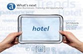 Jeff Edwards - Amadeus hotel website (27 06 13)… · Why Hotel? Strengths Hotel Weaknesses Hotels are embedded within Amadeus’ travel services marketplace Large market opportunity