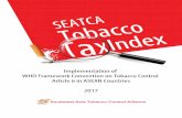 Southeast Asia Tobacco Control Alliance TOBACCO TAX INDEX ART6 … · In passing its Sin Tax Reform Act 2012 (Republic Act (RA) 10351), the Philippine government took into account