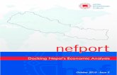 Nefport: Docking Nepal's Economic Analysis - Issue 3 ·  · 2012-08-15Docking Nepal's economic analysis 1 NEPAL ECONOMIC FORUM Editorial ... ... Shabda Gyawali Contributors: beed