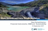Water Security and Dams Rehab. Workshop - World Bankpubdocs.worldbank.org/en/366341506008911475/3... · Water Security and Dams Rehab. Workshop ... a “cascade approach” to investment