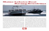 Maine Lobster Boat Racing Newsletter - MainesCoast Lobster Boat Racing Newsletter ... Plans were made, boats were being tested and then Mother Nature changed everything. As Hurricane