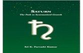 Dr. K. Parvathi Kumar - World Teacher Trust · An Occult Meditation ... Saturn presents to every student (of Truth) his own limitations and insists upon overcoming them. This is the